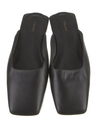 FRAME Leather Mules
