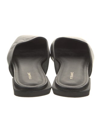 FRAME Leather Mules