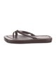 FRAME Leather Flip Flops