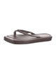FRAME Leather Flip Flops
