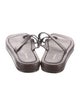 FRAME Leather Flip Flops