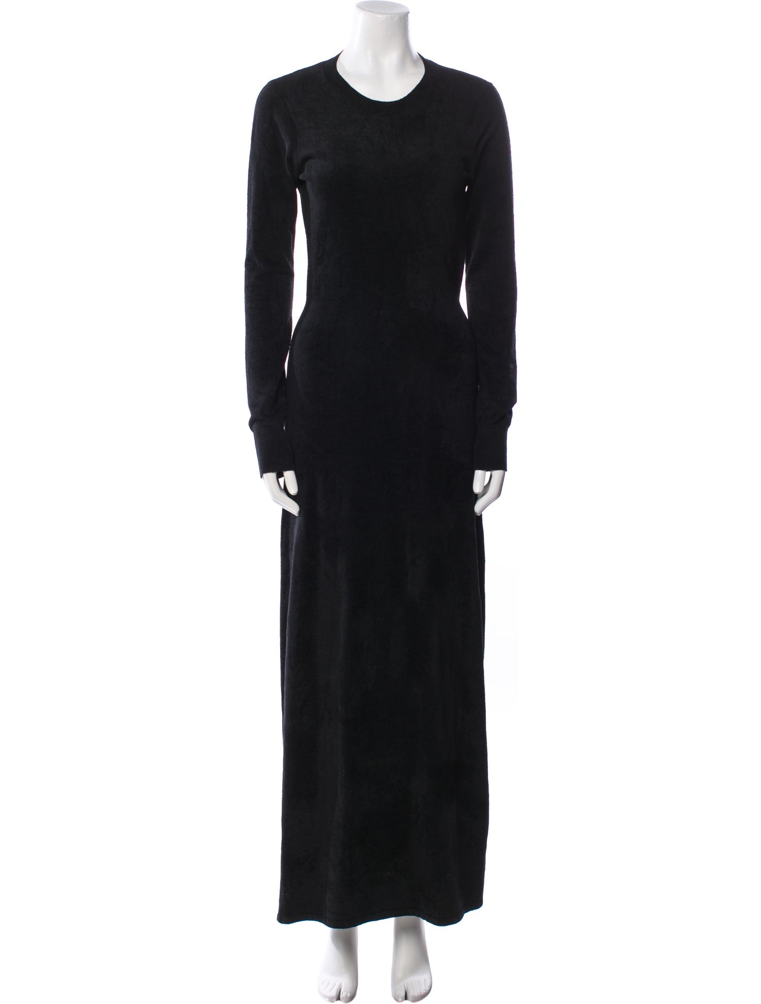 FRAME Crew Neck Long Dress