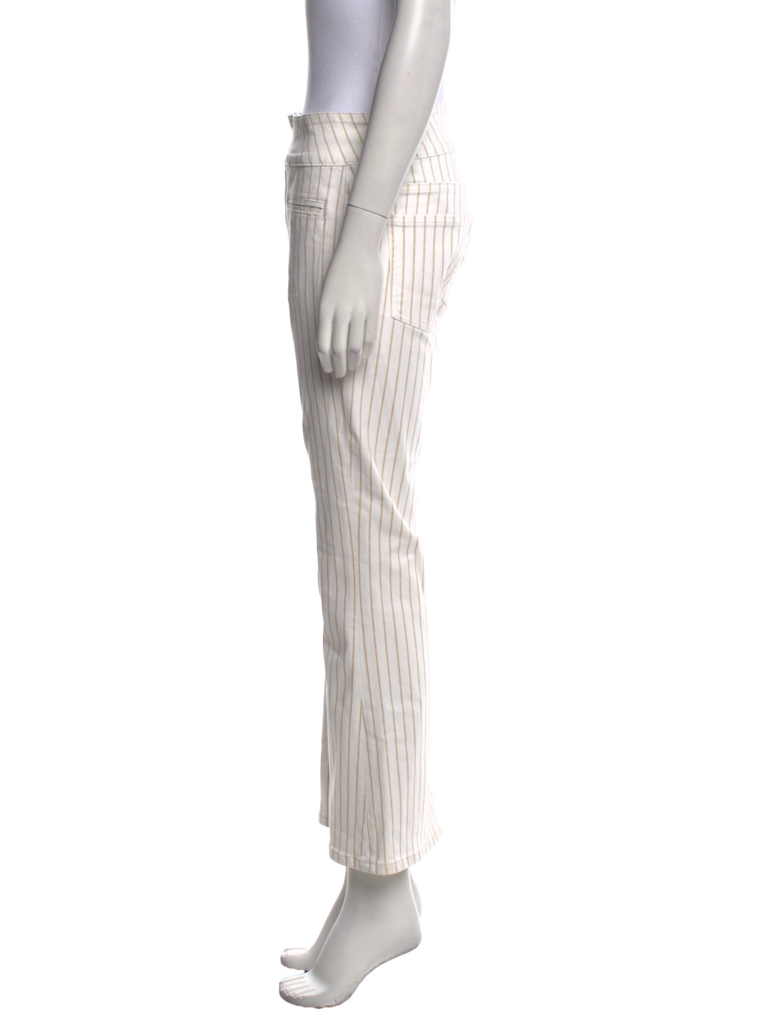 FRAME Striped Wide Leg Pants