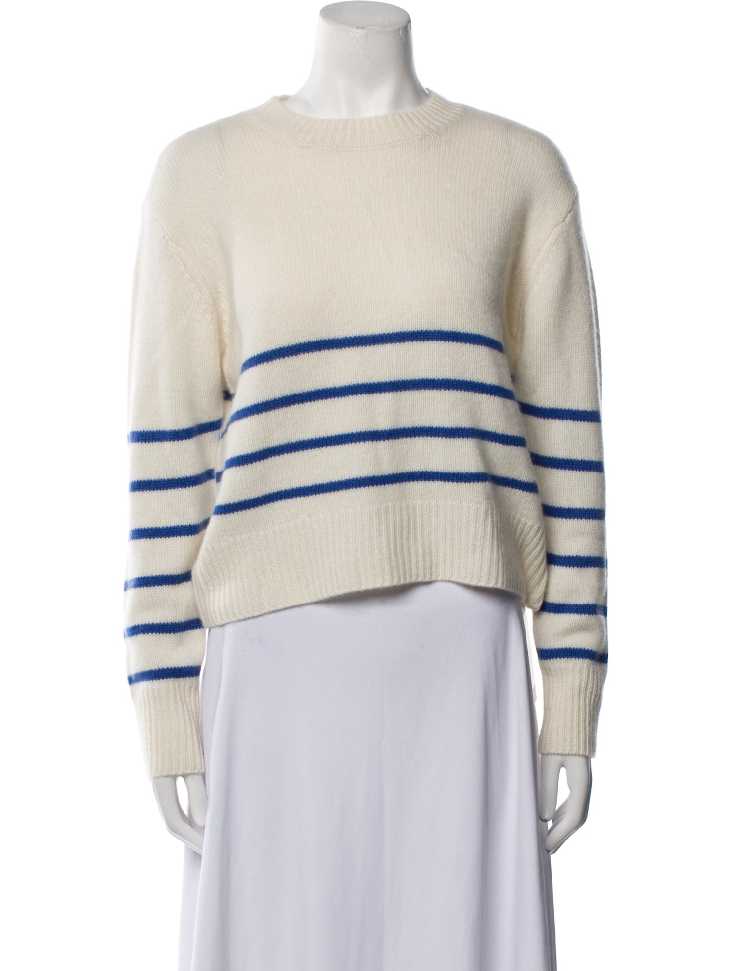 FRAME Cashmere Striped Sweater w/ Tags