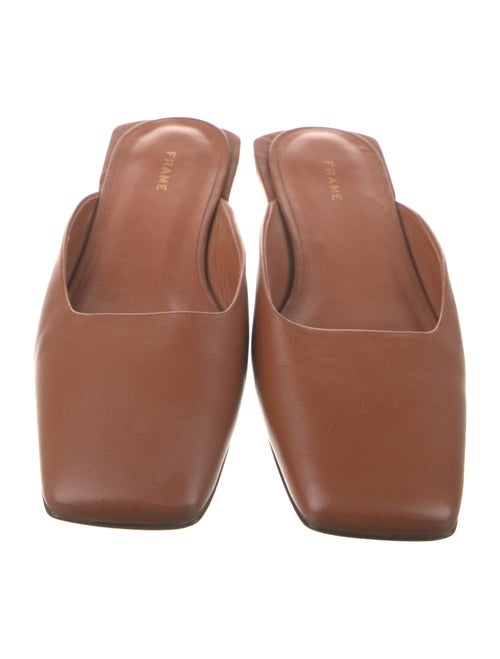 FRAME Leather Mules