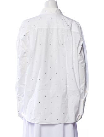 FRAME Long Sleeve Button-Up Top