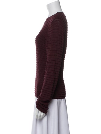 FRAME Silk Crew Neck Top