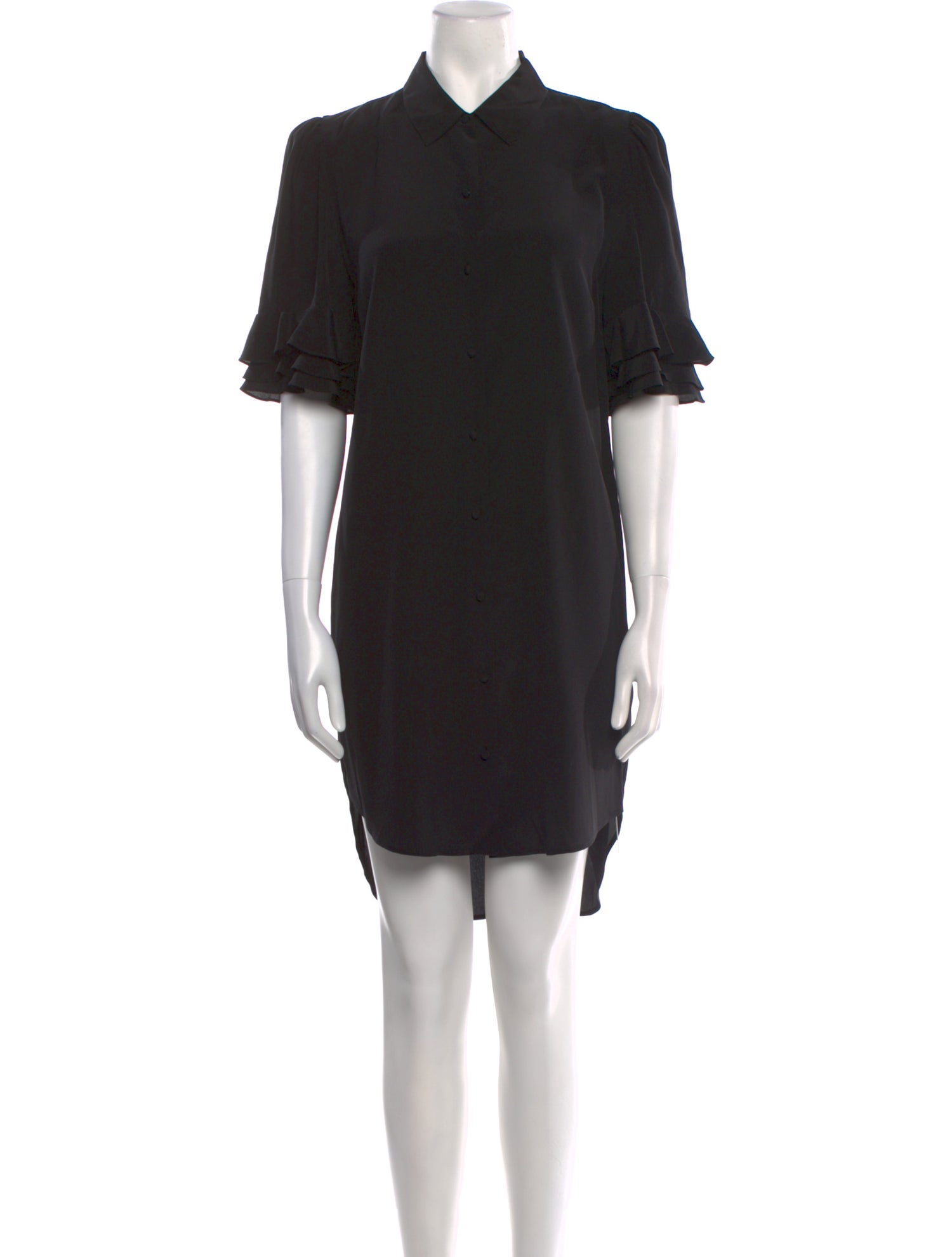 FRAME Silk Mini Dress