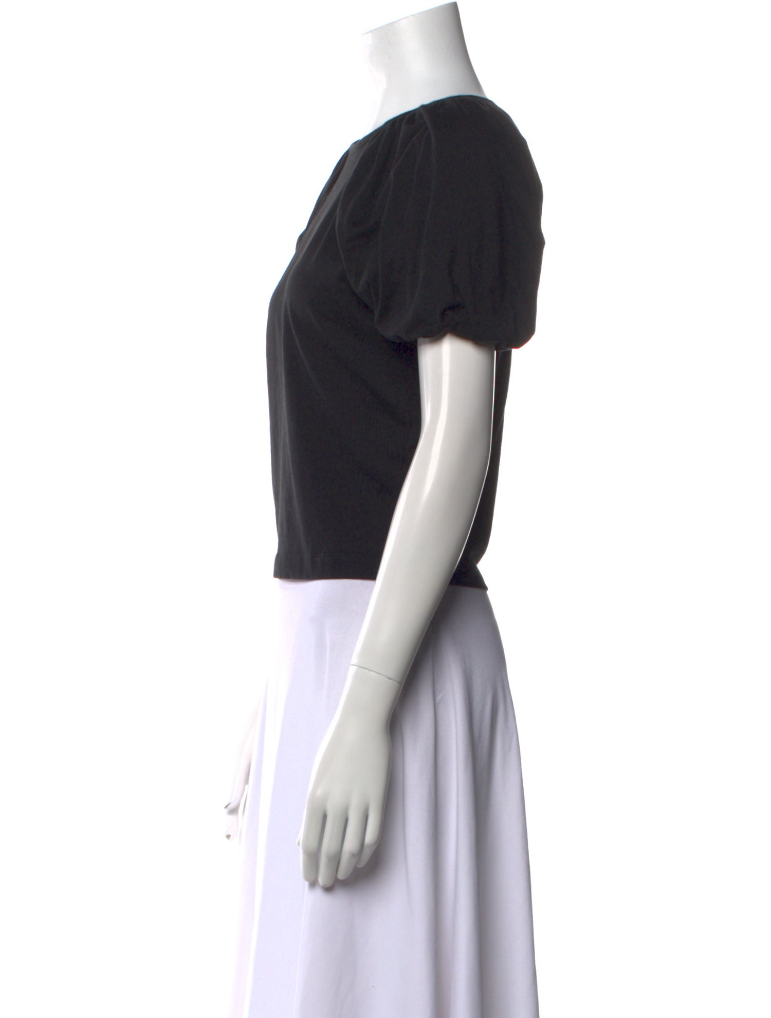 FRAME Bateau Neckline Short Sleeve T-Shirt