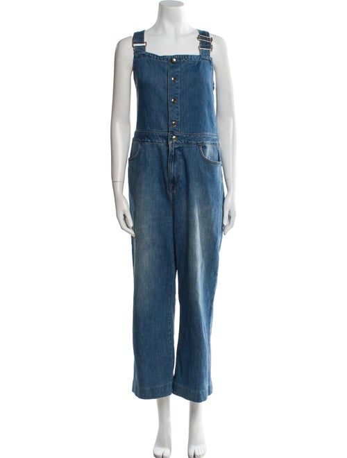 FRAME Square Neckline Jumpsuit