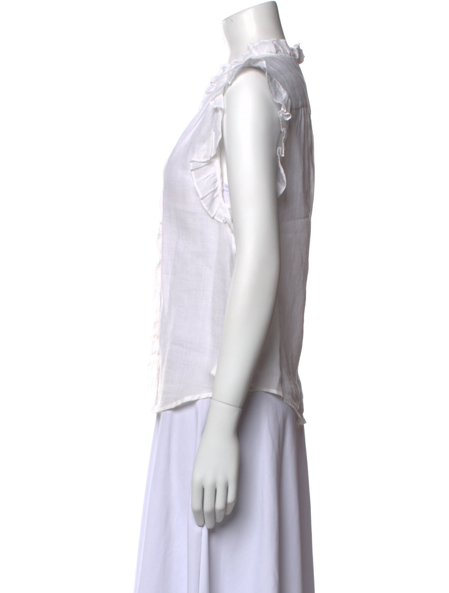 FRAME V-Neck Sleeveless Tunic