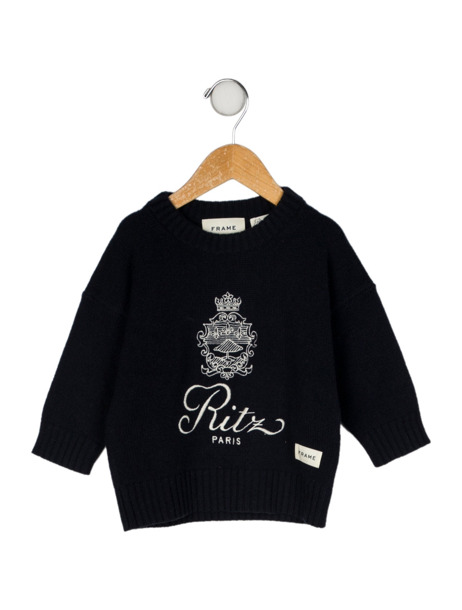 FRAME Toddler Boys' Embroidered Sweater