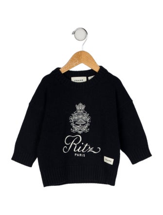 FRAME Toddler Boys' Embroidered Sweater