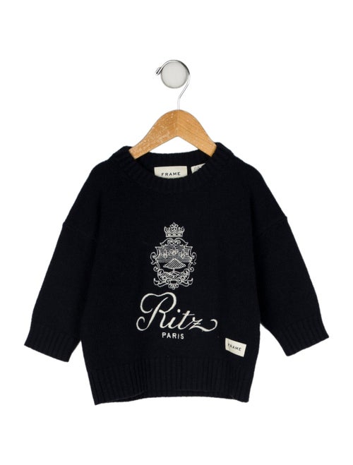 FRAME Toddler Boys' Embroidered Sweater