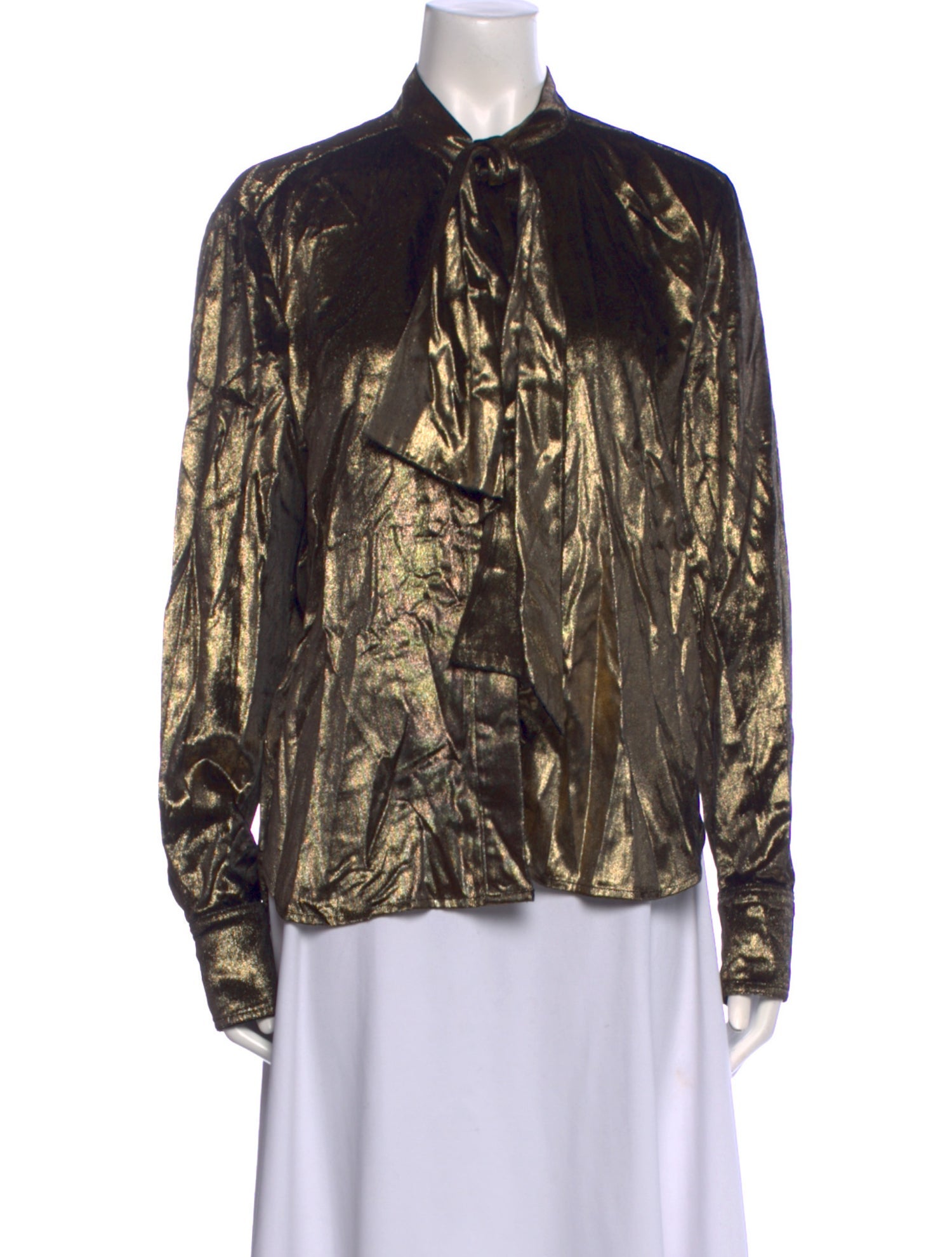 FRAME Animal Print Long Sleeve Button-Up Top