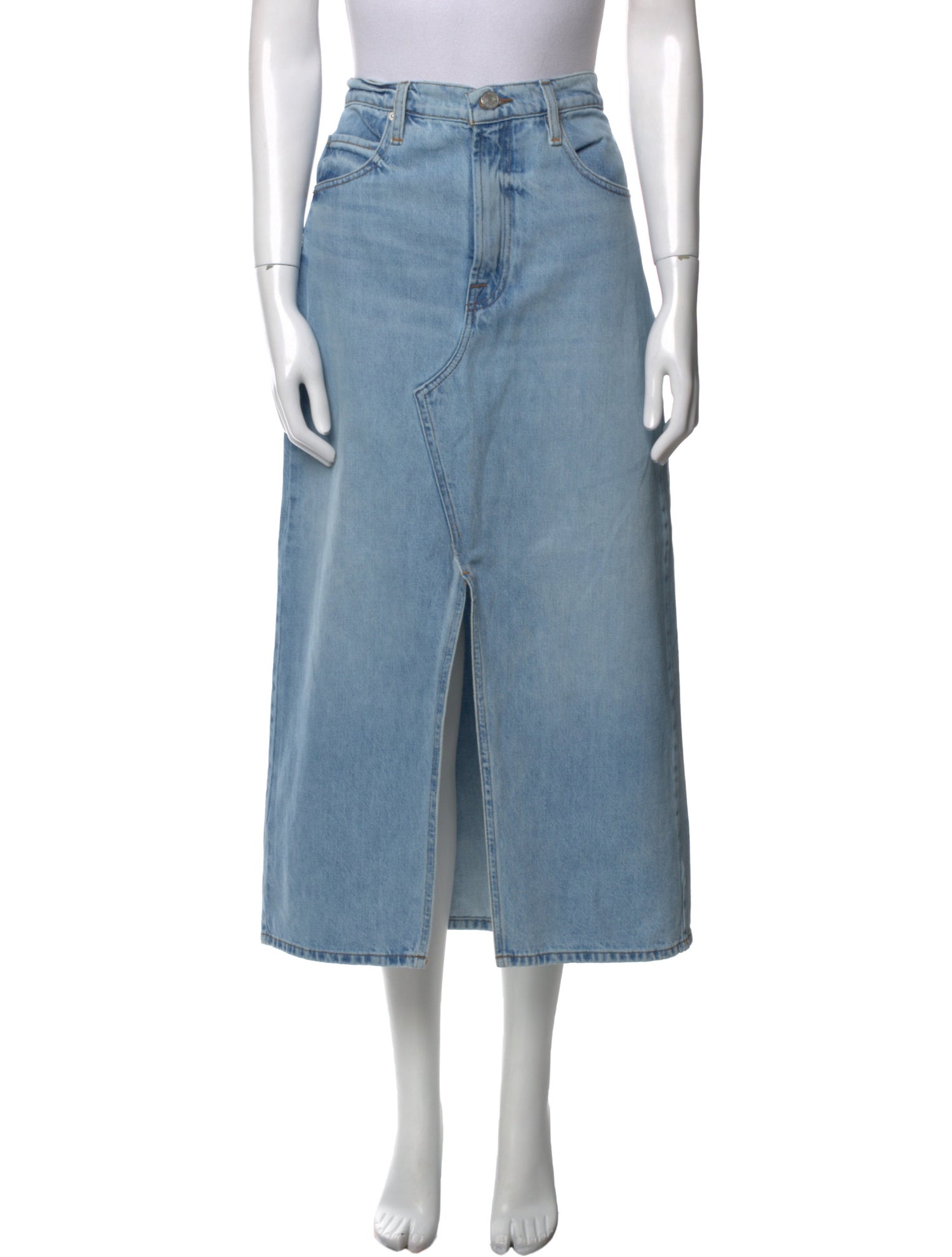 FRAME Midi Length Skirt