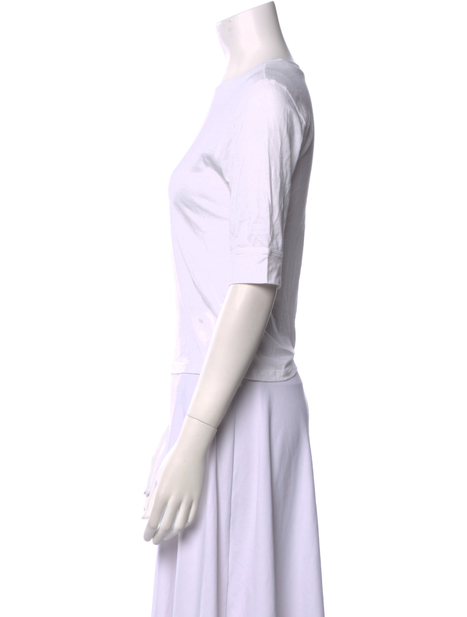 FRAME Bateau Neckline Short Sleeve T-Shirt