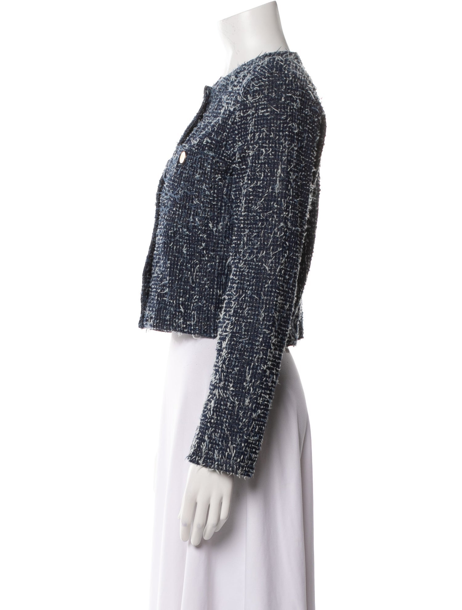 FRAME Tweed Tweed Pattern Jacket