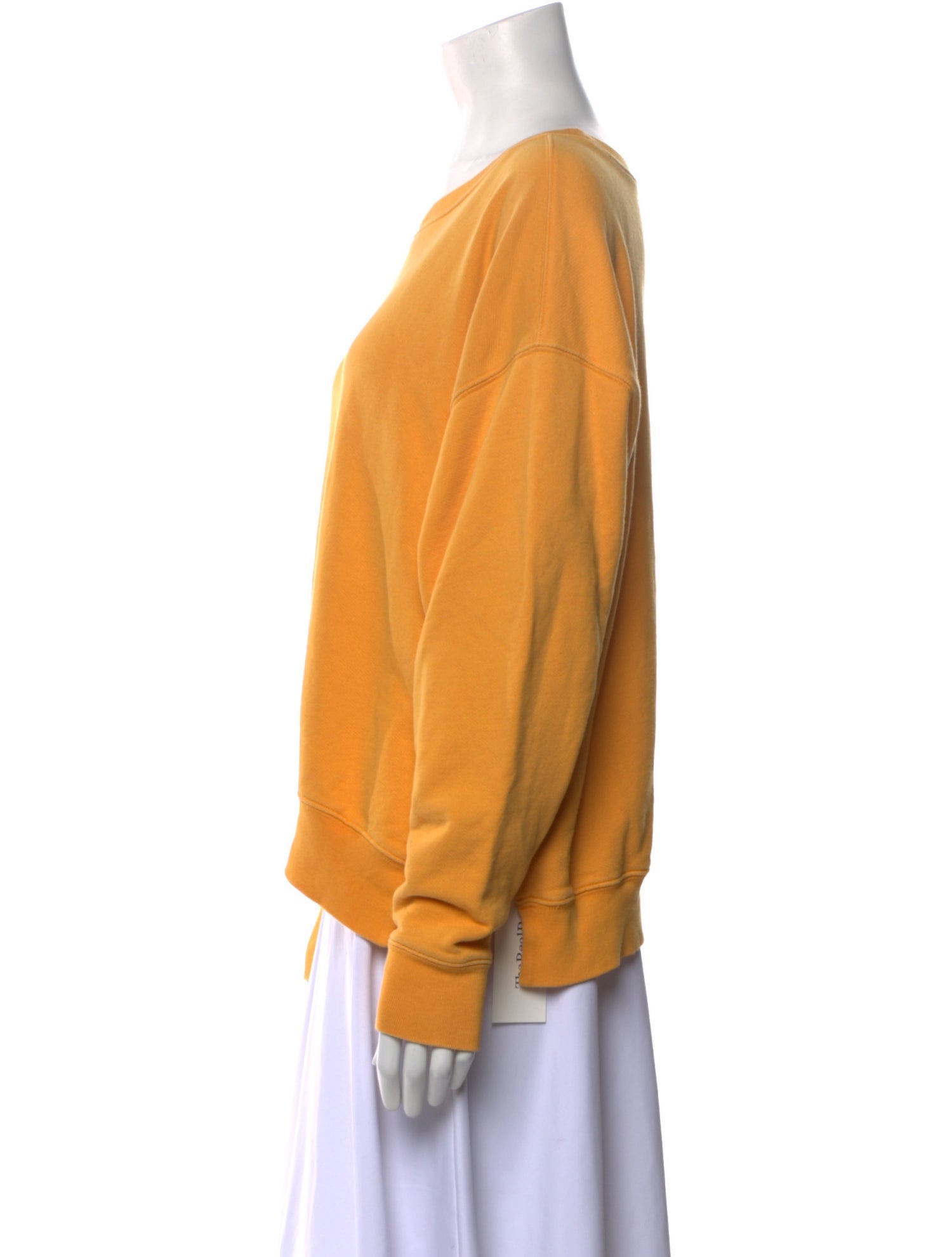 FRAME Scoop Neck Long Sleeve Sweatshirt