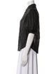 FRAME Short Sleeve Button-Up Top