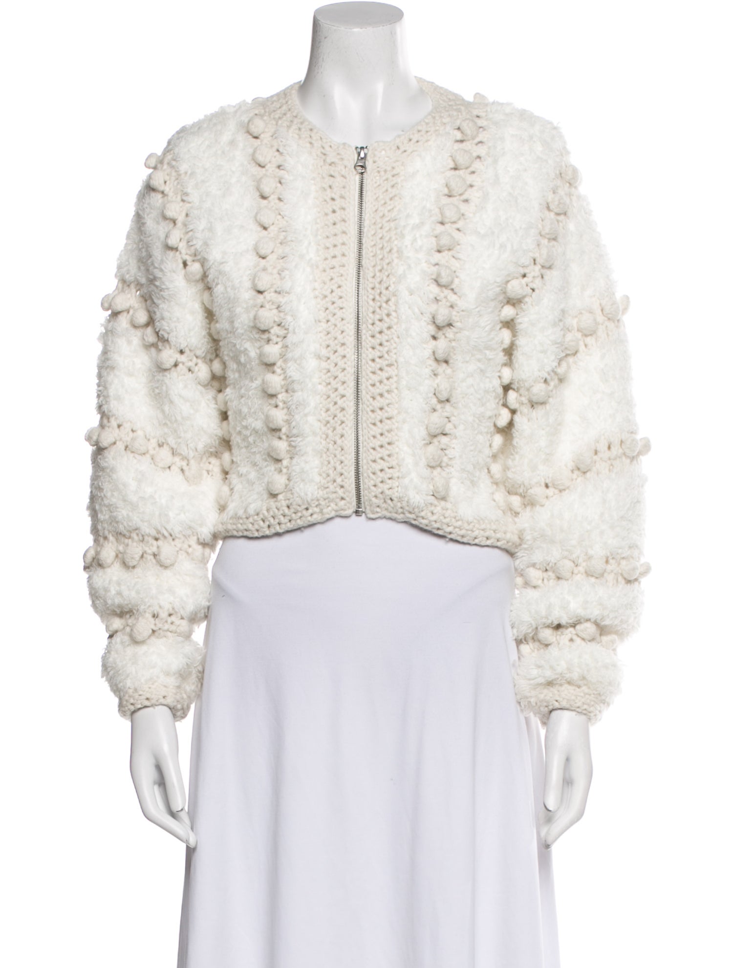 FRAME Faux Fur Jacket