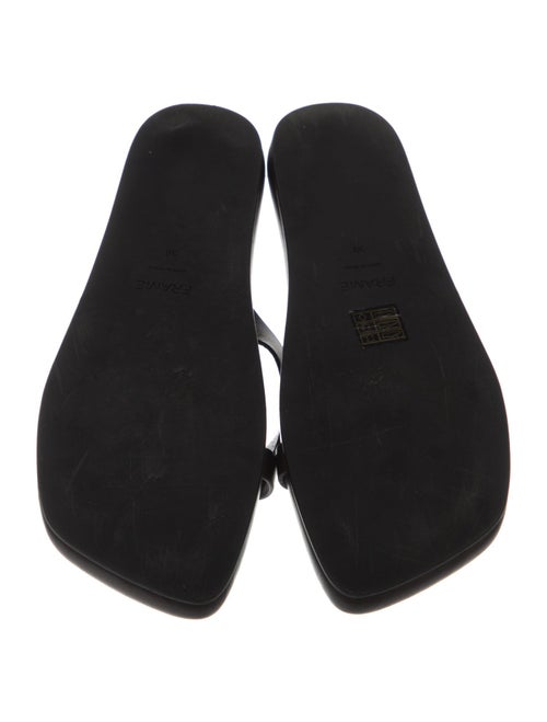 FRAME Leather Flip Flops