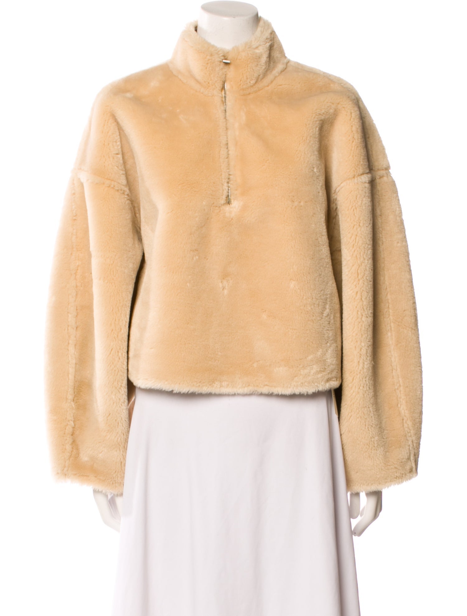 FRAME Faux Fur Jacket