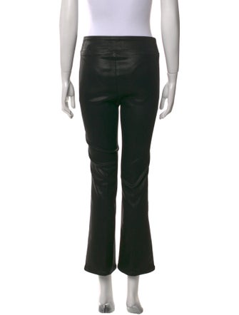 FRAME Leather Flared Pants