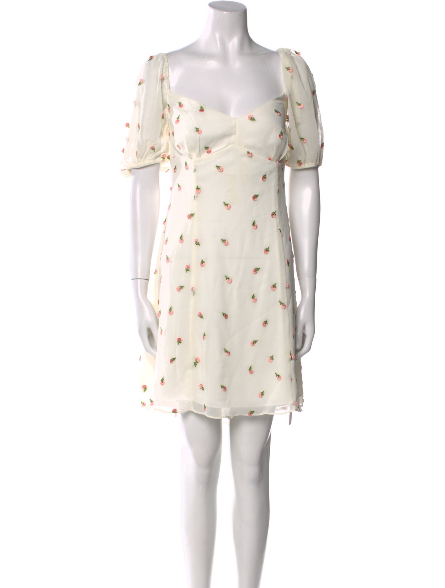 FRAME Polka Dot Print Mini Dress w/ Tags