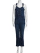 FRAME Scoop Neck Jumpsuit