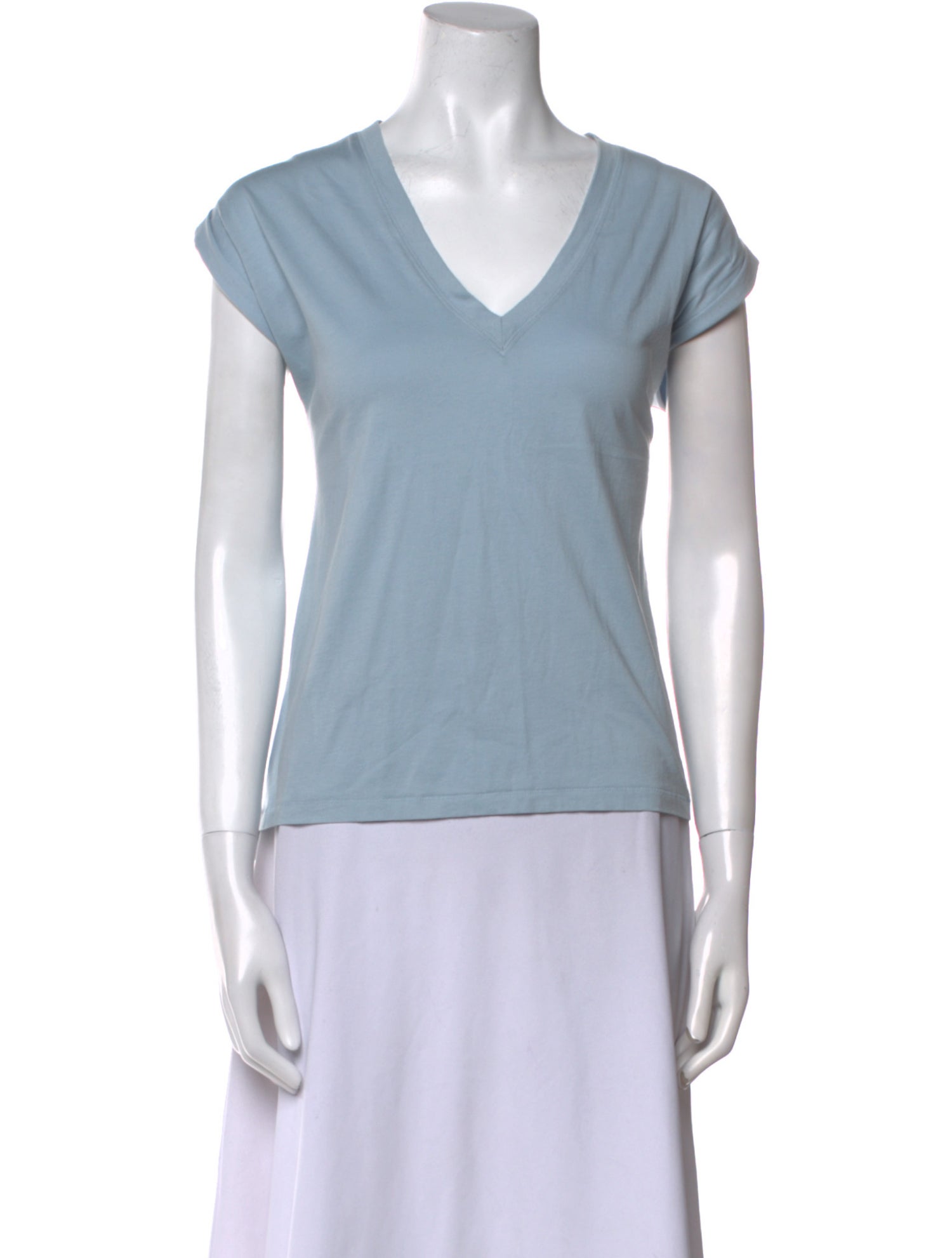 FRAME V-Neck Short Sleeve T-Shirt