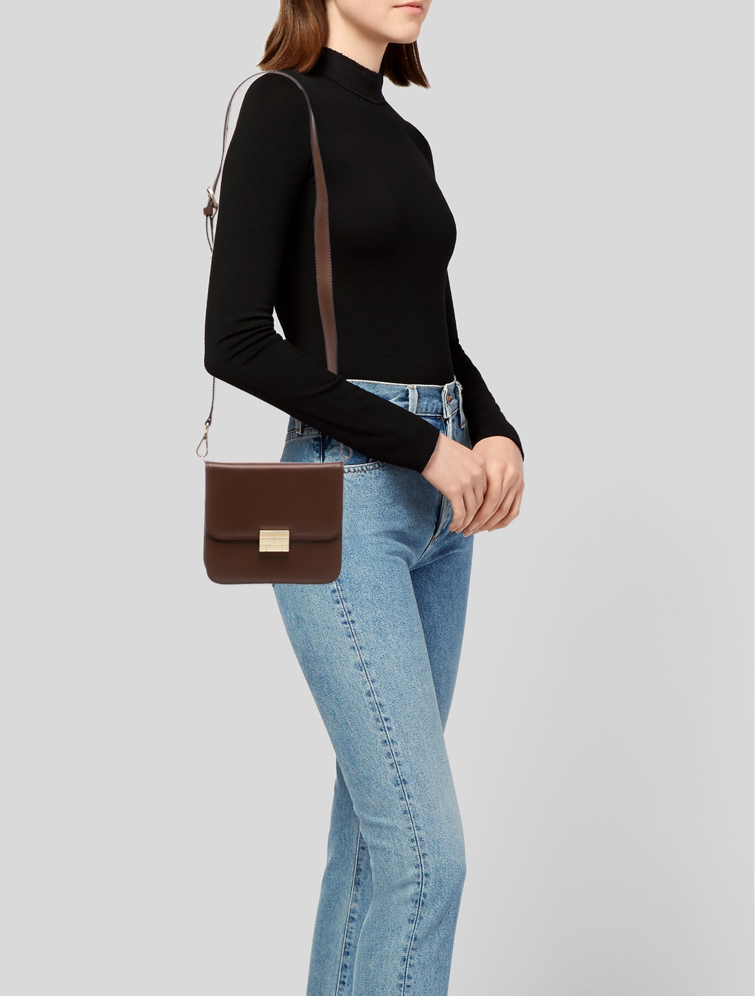 FRAME Leather Crossbody Bag