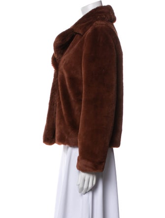 FRAME Faux Fur Faux Fur Coat