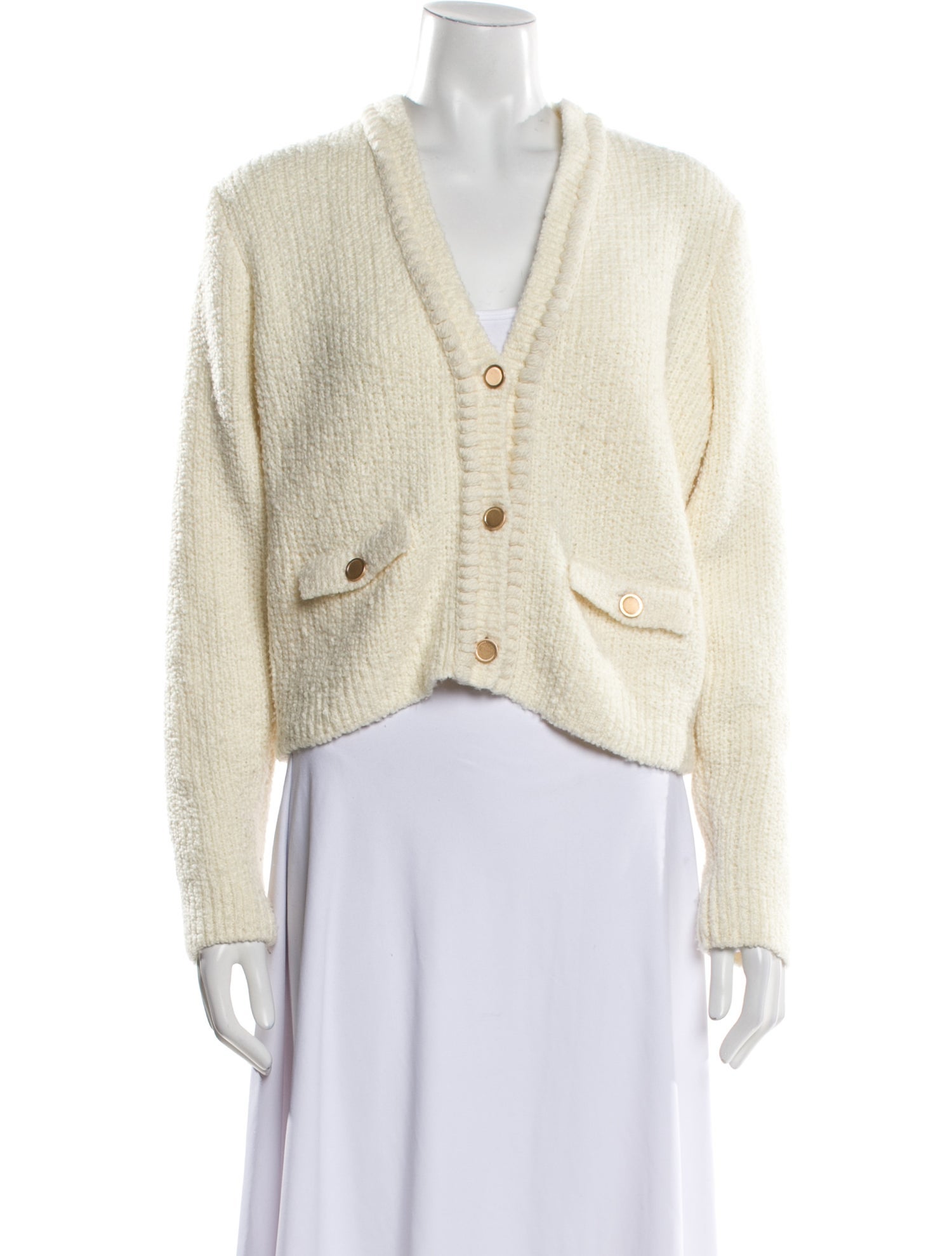 FRAME Wool V-Neck Sweater