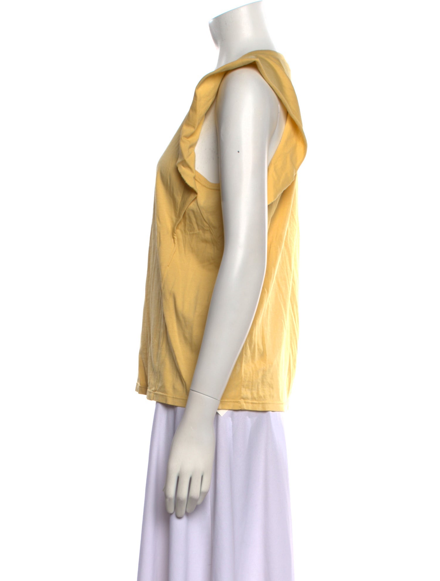 FRAME Crew Neck Sleeveless Top