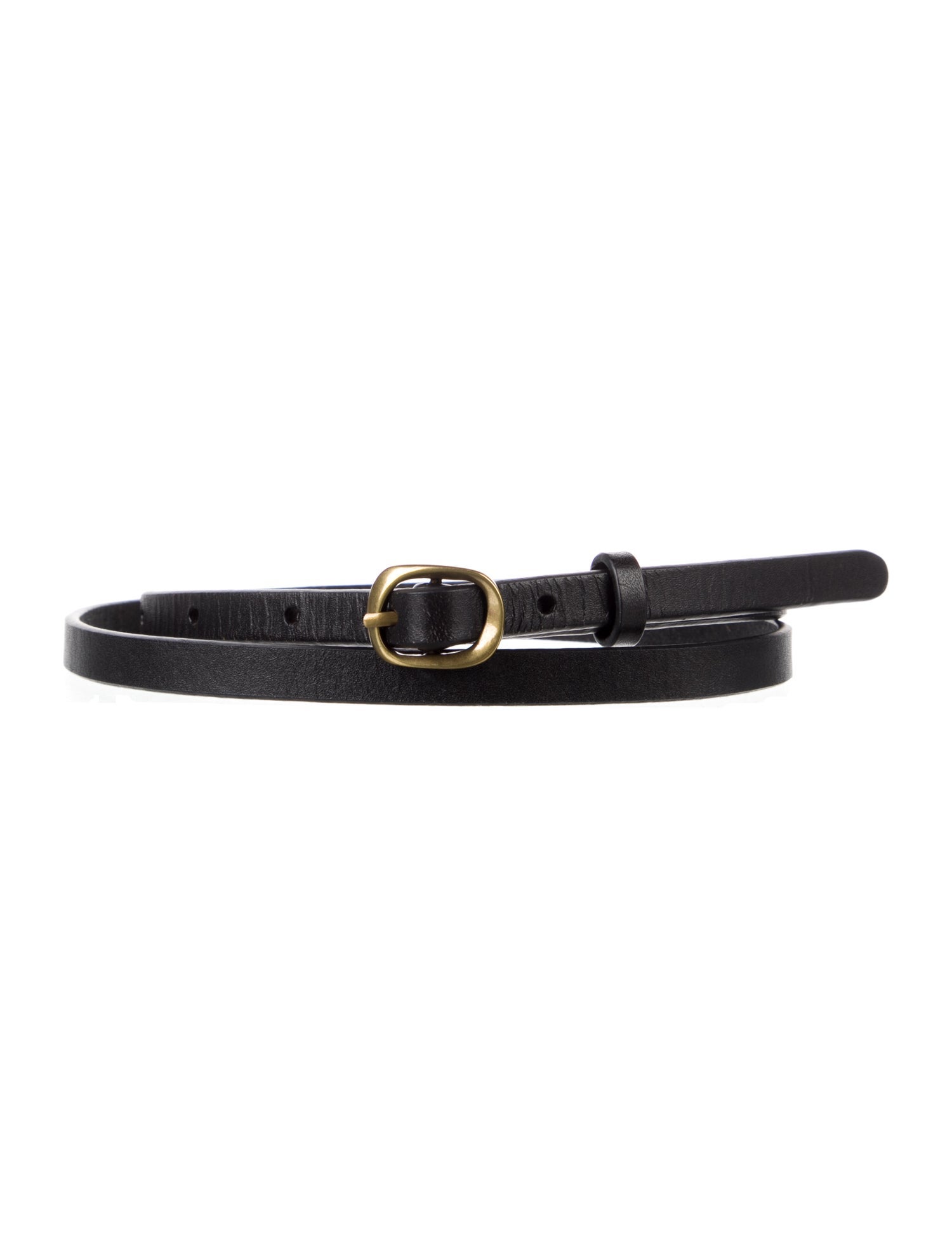 FRAME Skinny Leather Belt