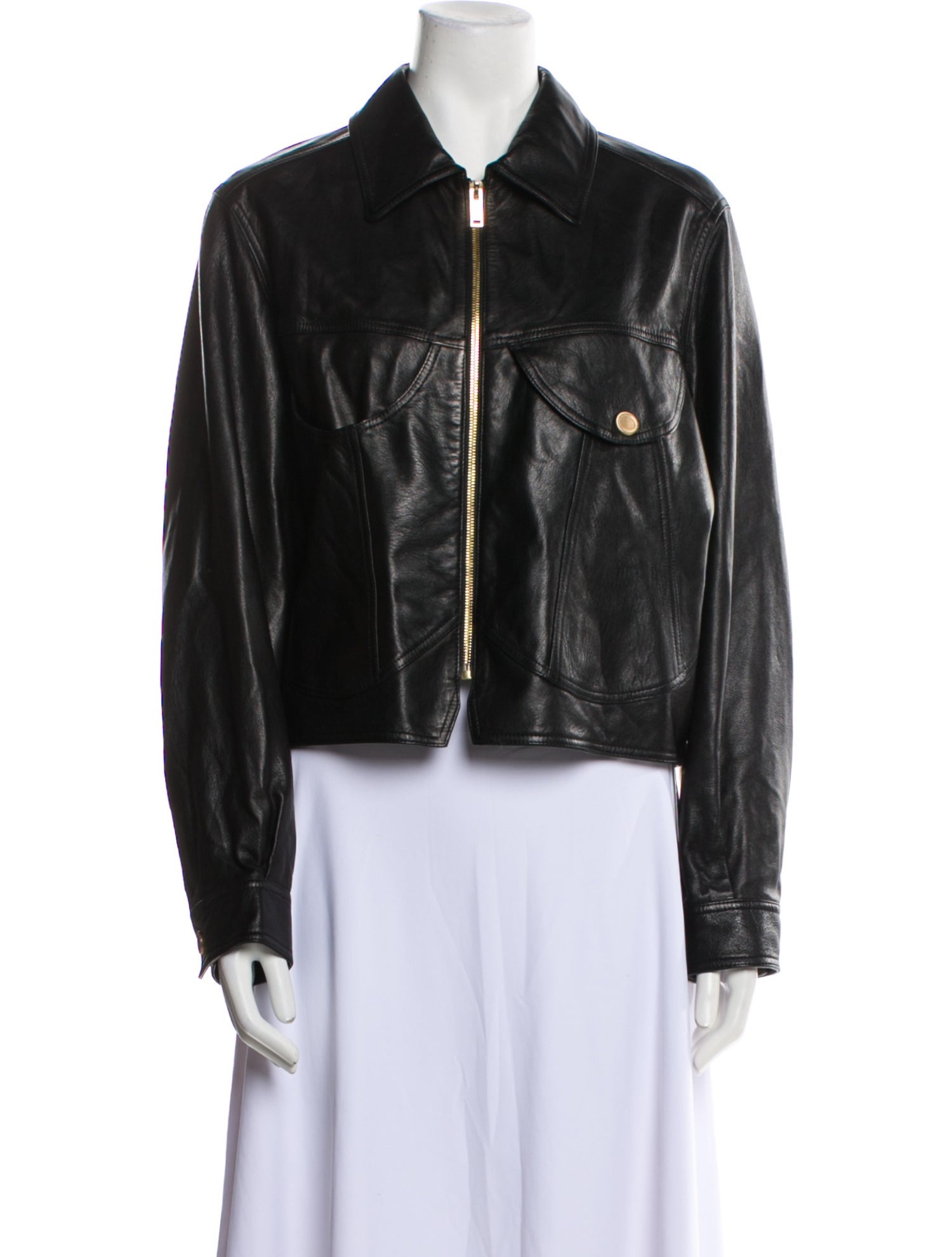FRAME Leather Biker Jacket
