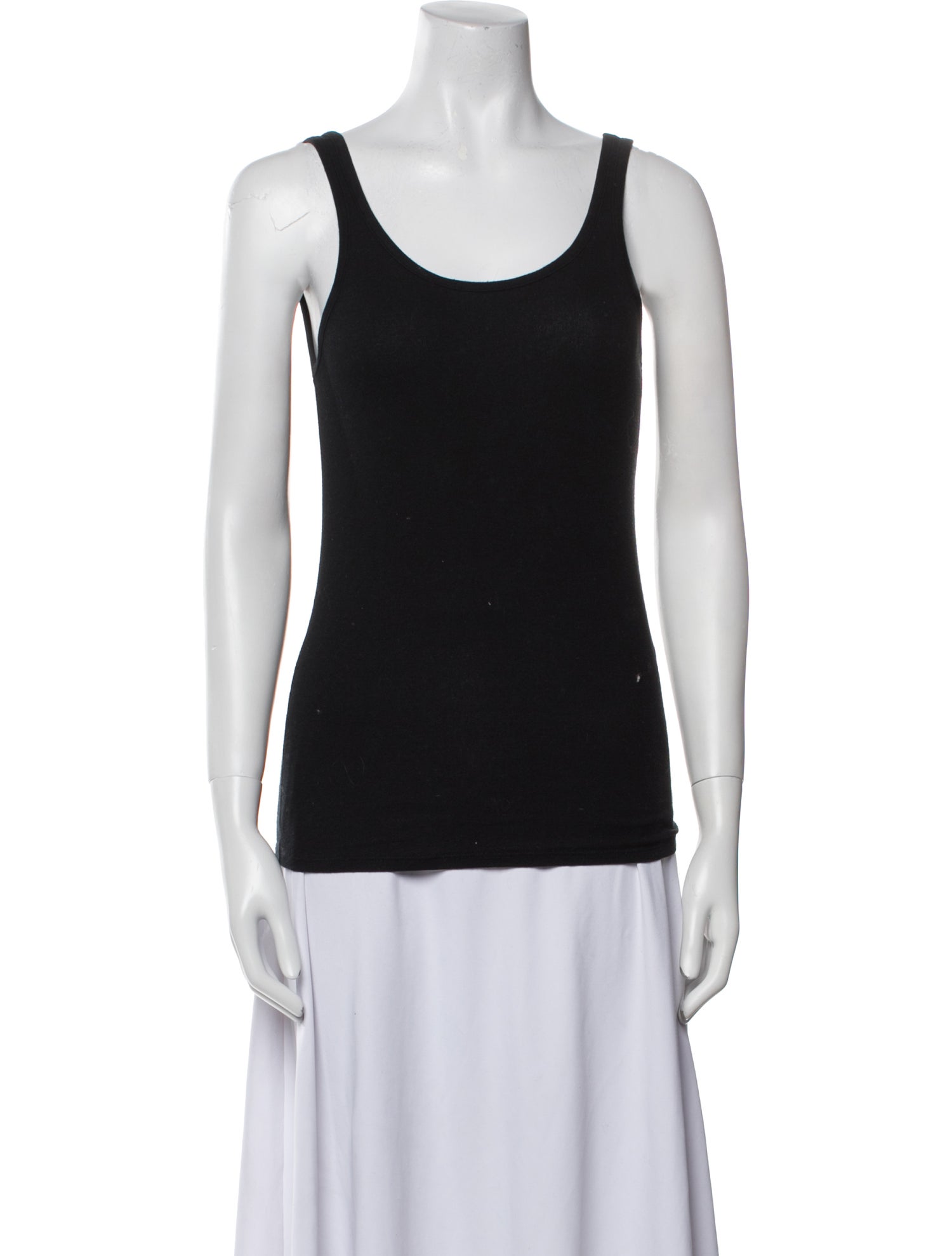 FRAME Scoop Neck Sleeveless Top