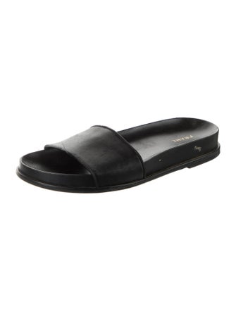FRAME Leather Slides