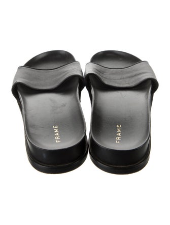 FRAME Leather Slides