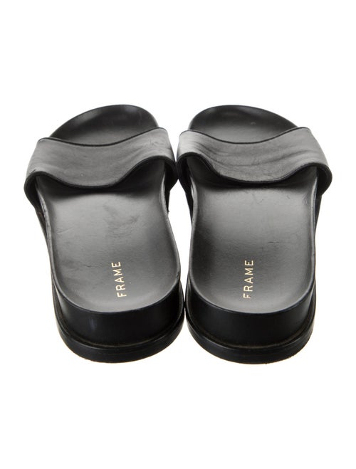 FRAME Leather Slides