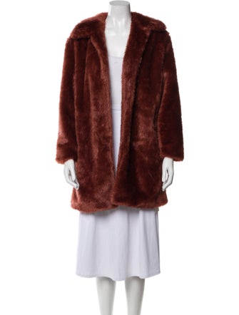 FRAME Faux Fur Faux Fur Coat