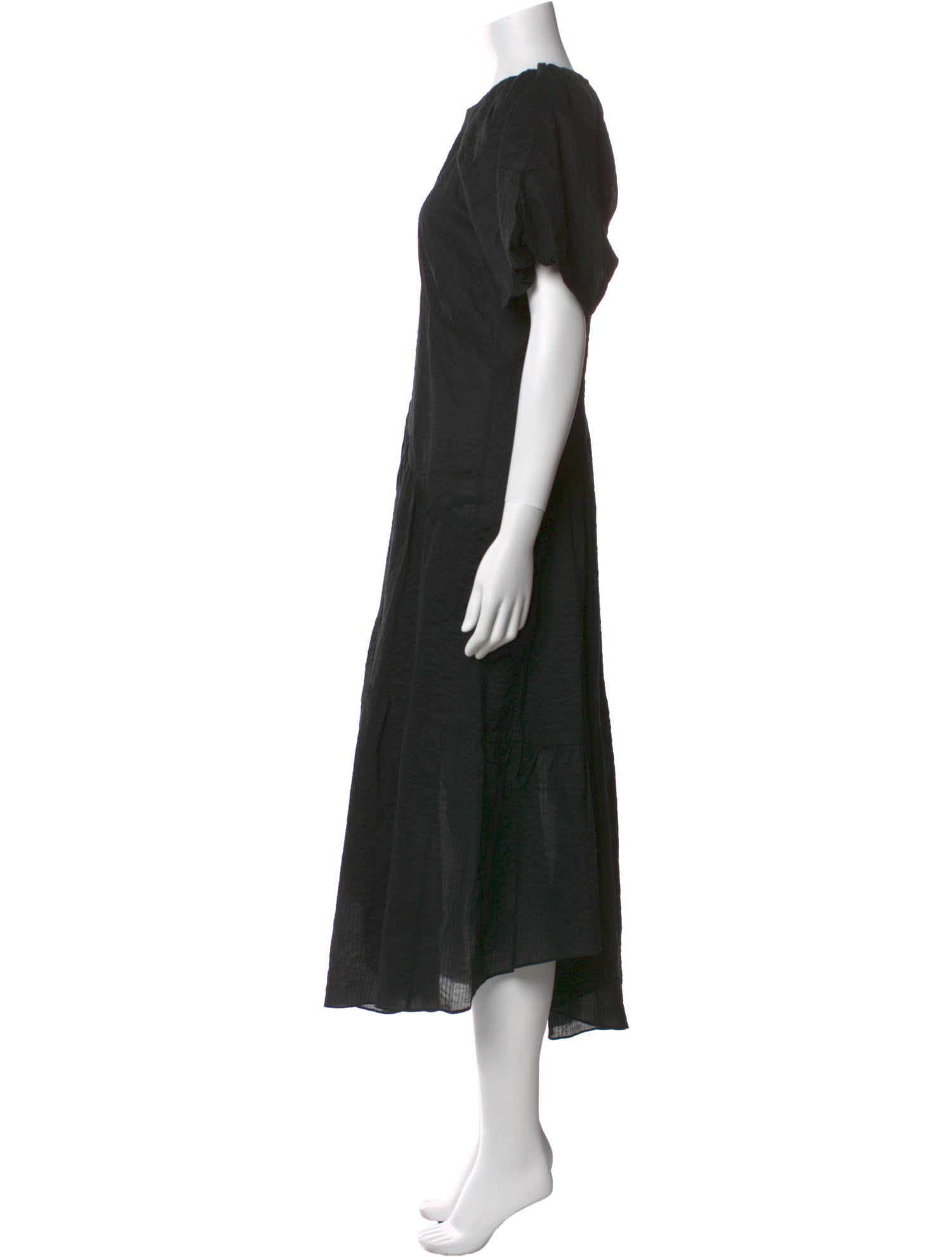FRAME Crew Neck Long Dress