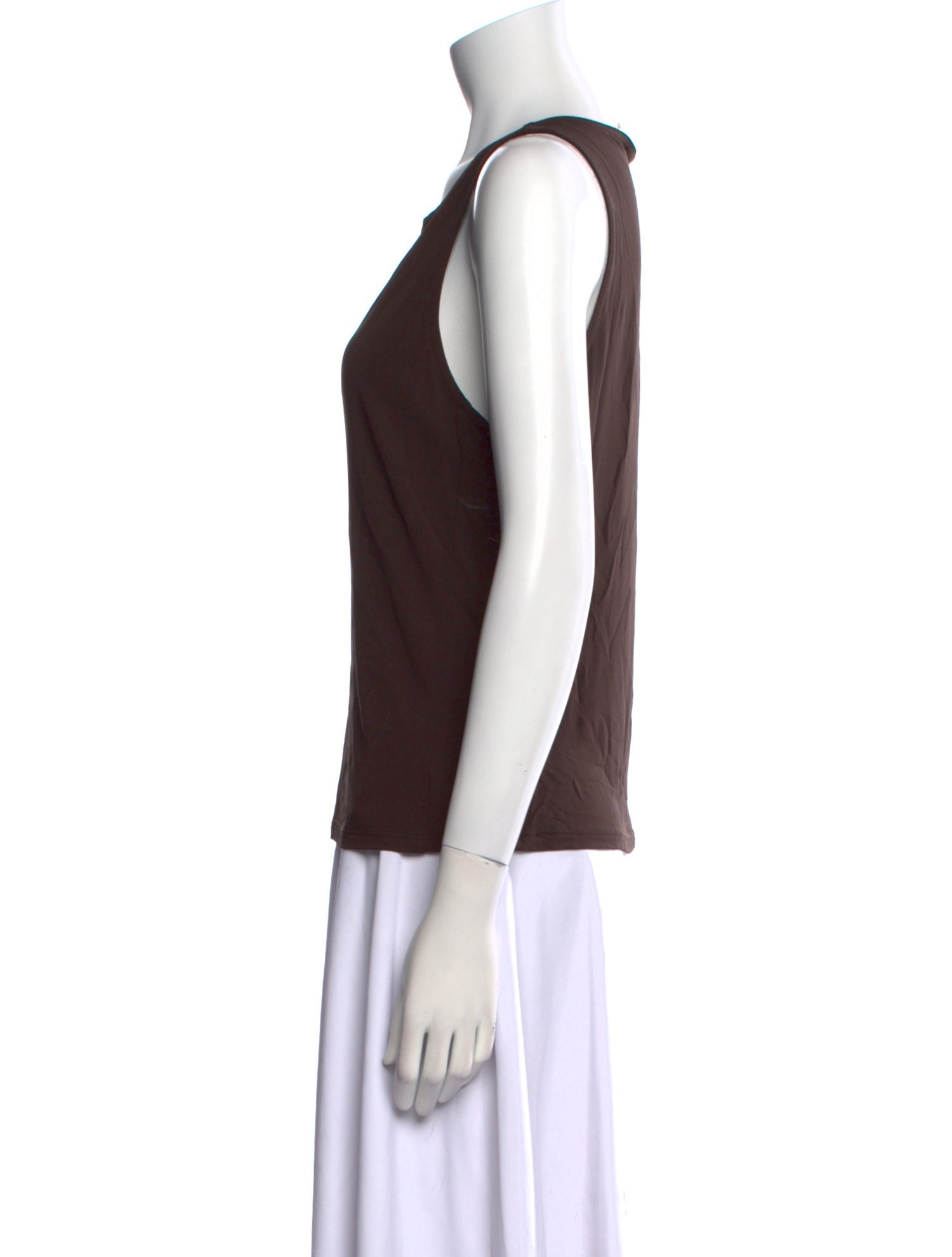 FRAME V-Neck Sleeveless Top