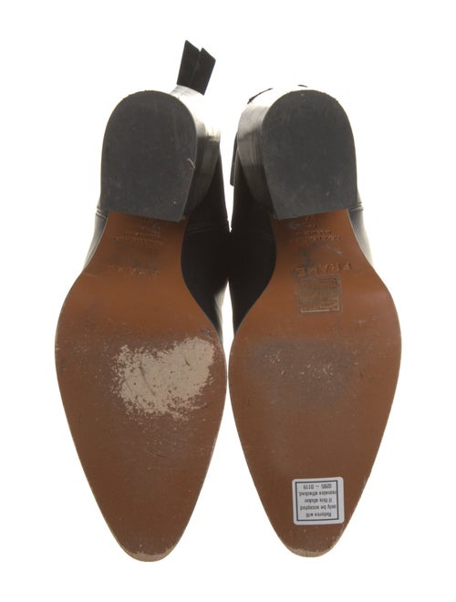 FRAME Leather Lace-Up Boots