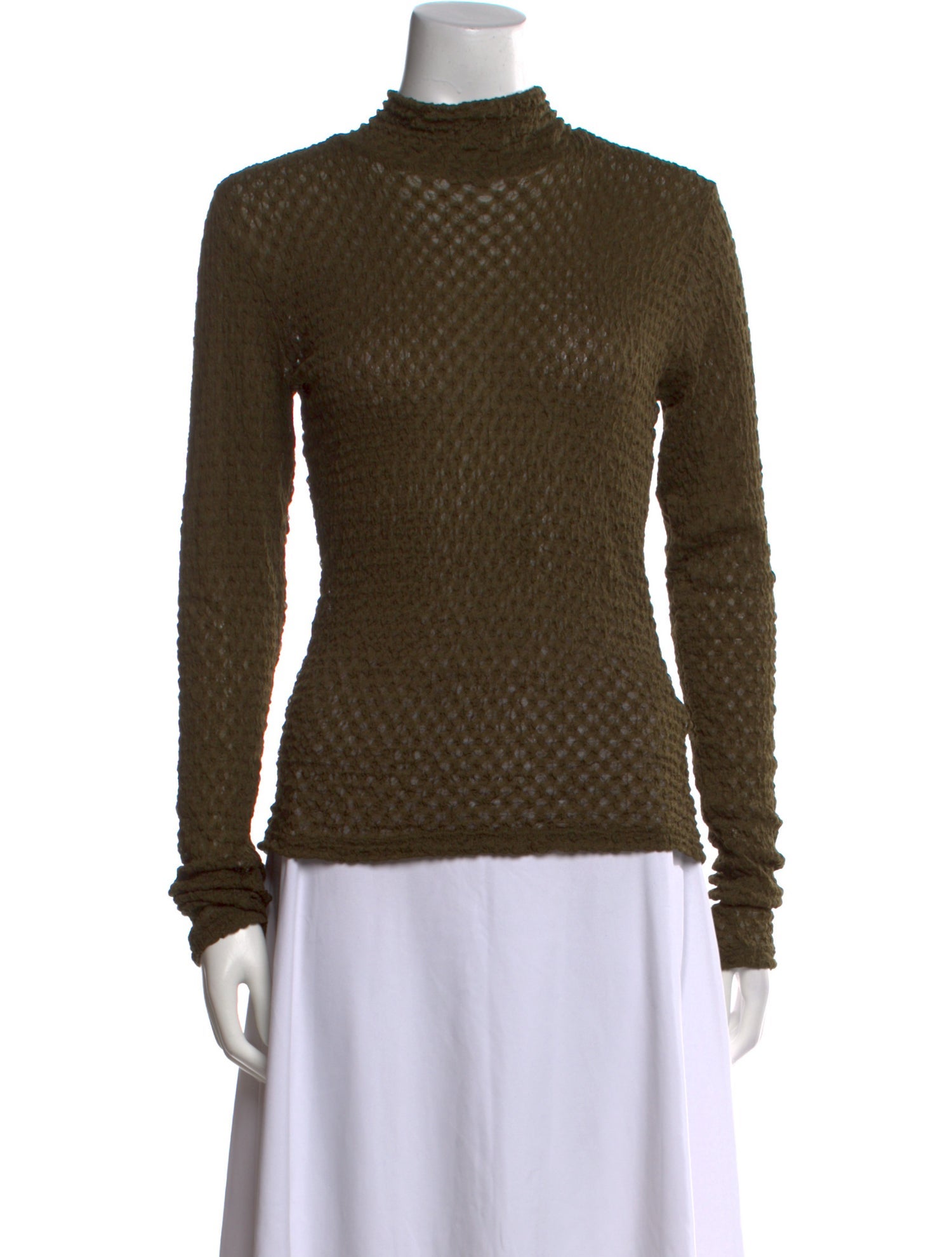 FRAME Turtleneck Long Sleeve Top w/ Tags