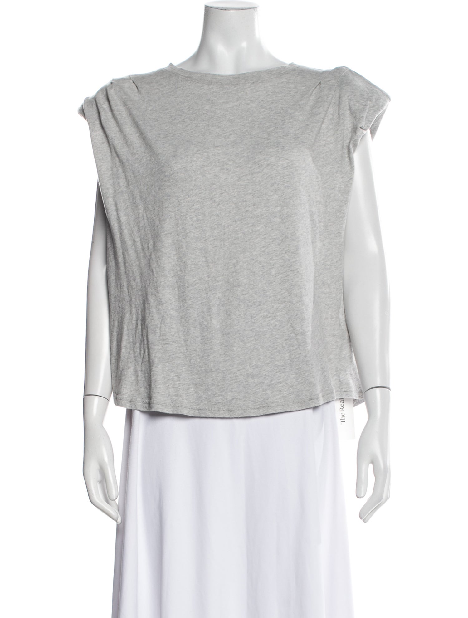 FRAME Bateau Neckline Short Sleeve Top