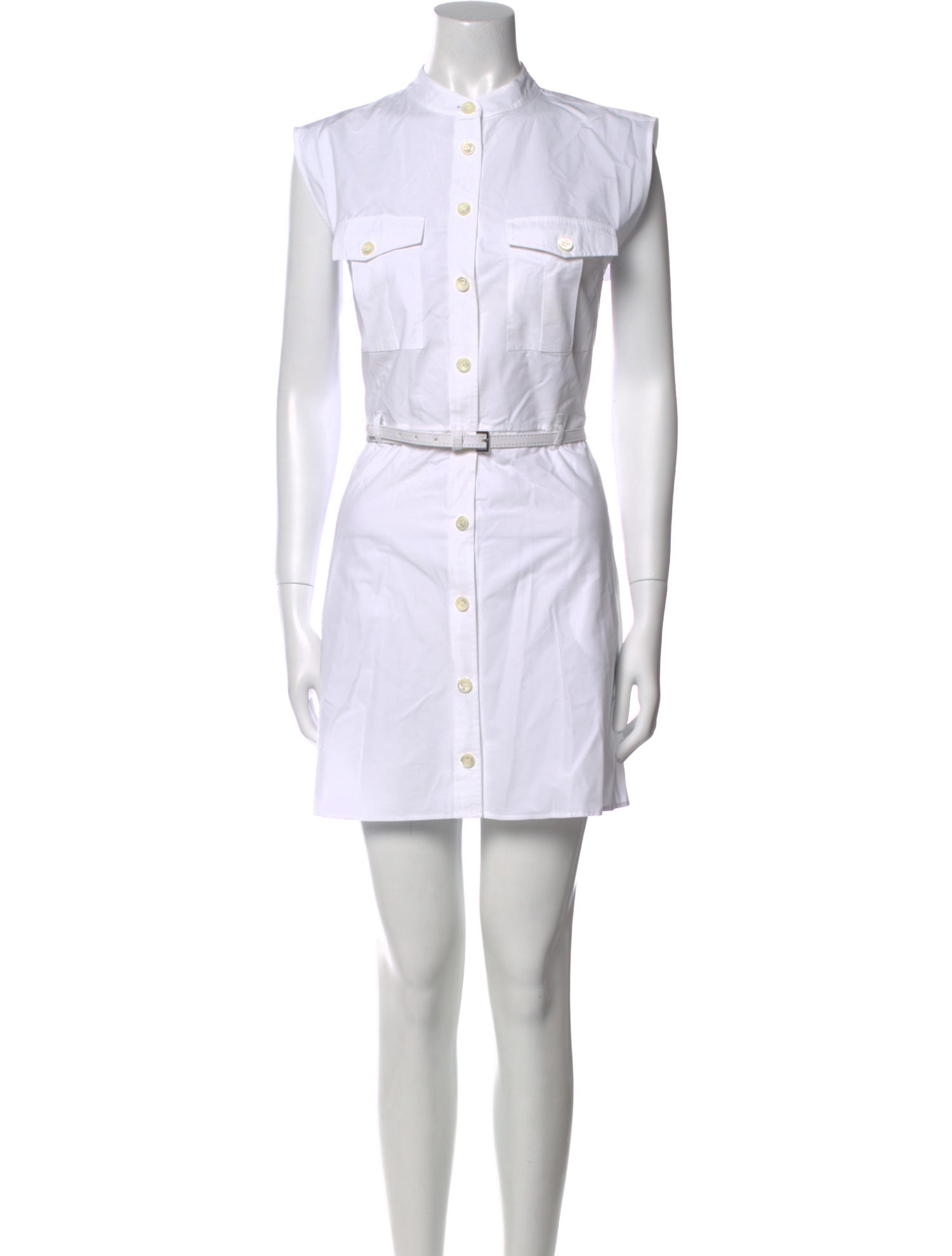 FRAME Crew Neck Mini Dress