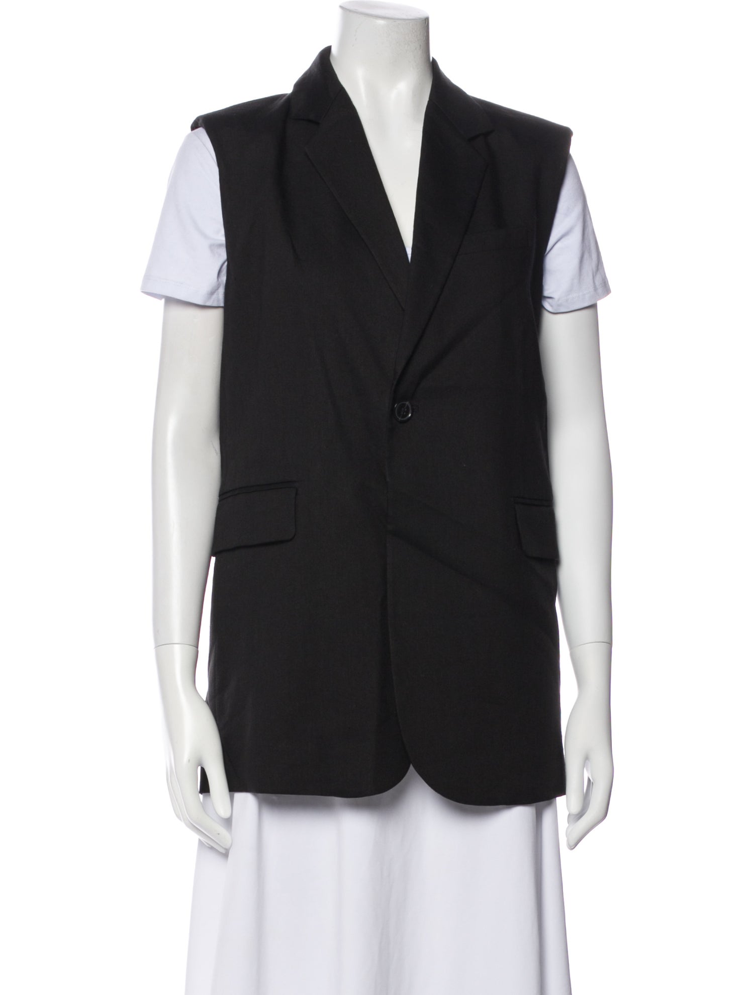 FRAME Linen Vest
