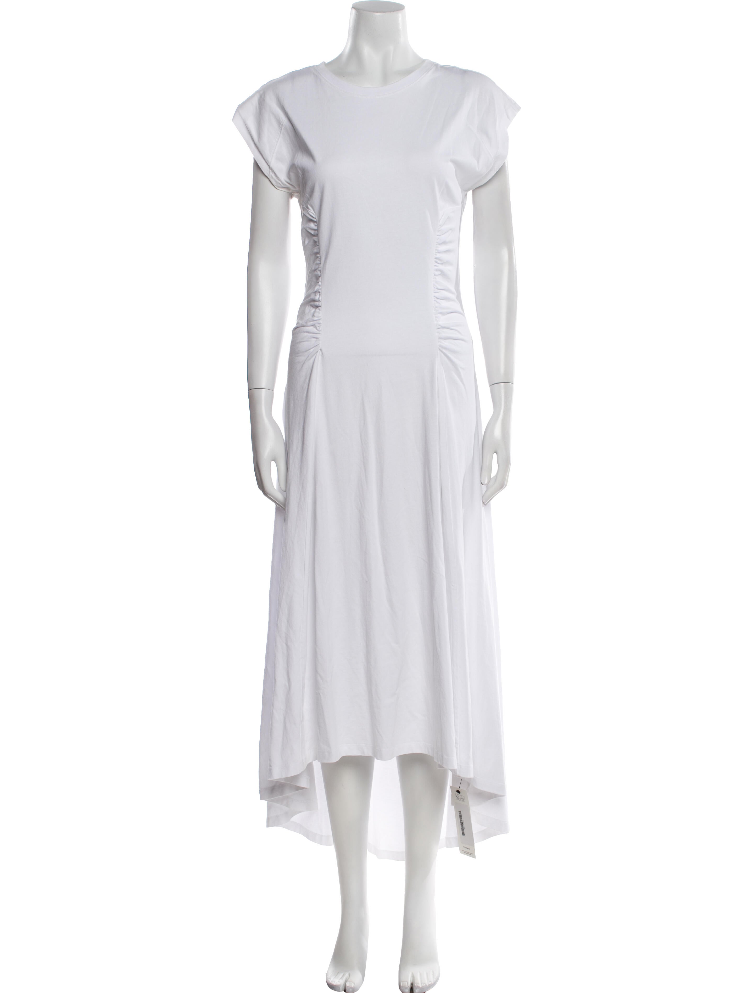 FRAME Crew Neck Long Dress